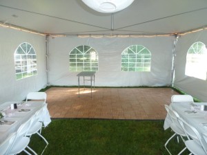 Dance Floor, Eite Tent, Rope Lighting 2