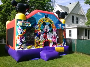 Mickey Mouse Bounce House Front