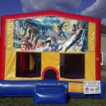 Batman Bounce House Front