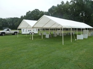 Two 20x60 Standard Tents