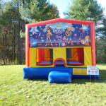 Girl Power Bounce House Front