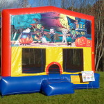 Halloween Bounce House Option 2 Left Side