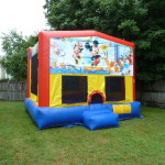 Mickey Bounce House Left Side