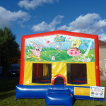 Spongebob Bounce House Front